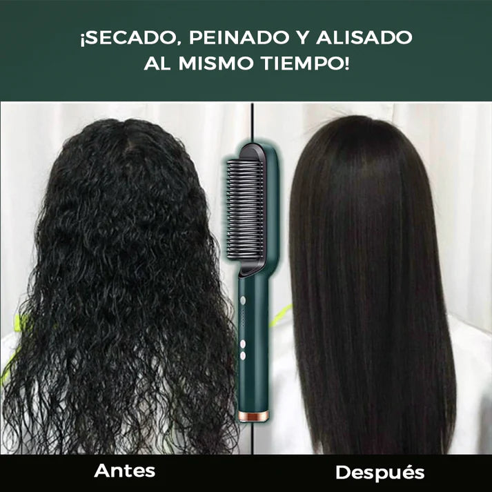 Cepillo Alisador de Cabello Profesional + Envío Gratis